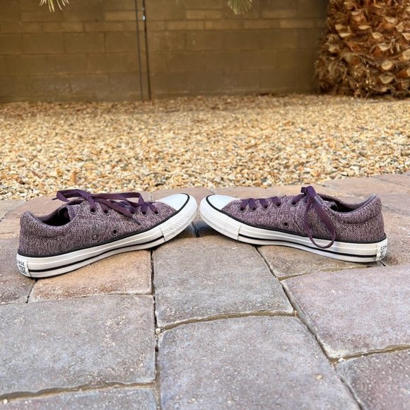 Converse Madison Low Top Purple Sneakers Women's Size 7 - Picture 5 of 7